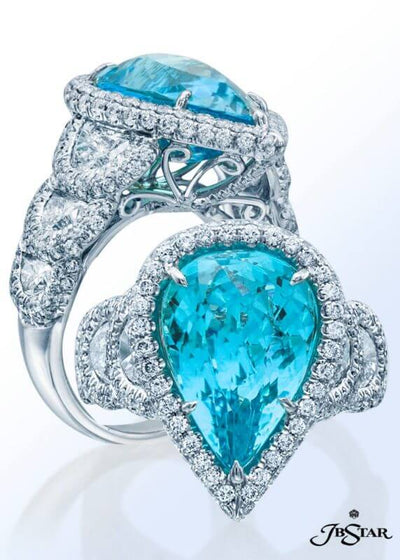 10 Colored Gemstone Engagement Ring Ideas