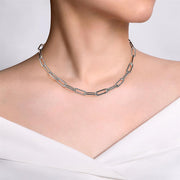 Gabriel & Co. Sterling Silver Oval Link Chain