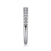 Gabriel & Co. 14k White Gold Diamond Band - .31cttw