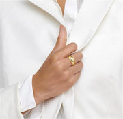 Ippolita 18k Yellow Gold Classico Thin Goddess Ring