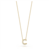 Roberto Coin 18K Tiny Treasures Diamond Love Letter Necklace