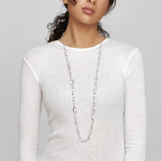 Ippolita Sterling Silver Classico Long Cherish Link Necklace