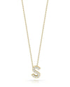 Roberto Coin 18K Tiny Treasures Diamond Love Letter Necklace