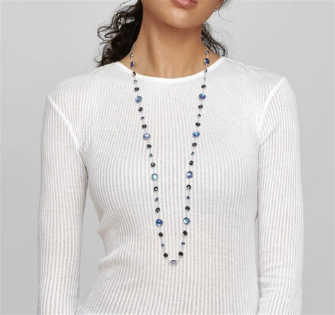Ippolita Lollipop Lollitini Long Necklace - 925 Silver in Brezza