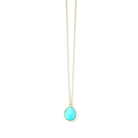 Ippolita Rock Candy Mini Teardrop Pendant Necklace in 18K Gold