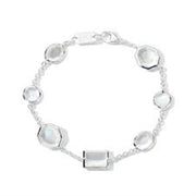 Ippolita Sterling Silver Mother-of-pearl Station Bracelet