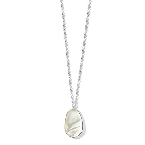 Ippolita Sterling Silver Mother-of-Pearl Rock Candy Cushion-Cut Pendant Necklace