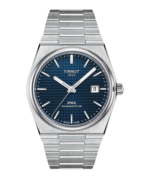 Tissot PRX ブルー　40mm TISSOT PRX 40MM – Jewelers Trade Shop
