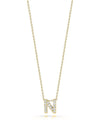 Roberto Coin 18K Tiny Treasures Diamond Love Letter Necklace