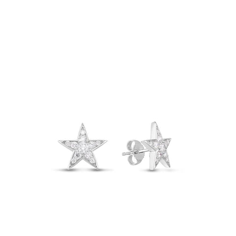 Roberto Coin Diamond Star Earrings