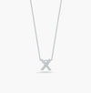 Roberto Coin 18K Tiny Treasures Diamond Love Letter Necklace