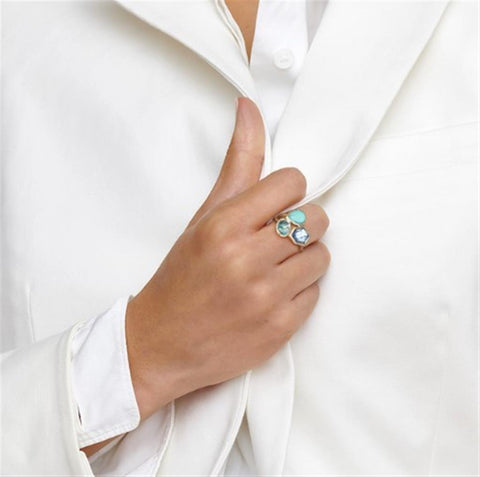 Ippolita 18k Yellow Gold & Mare Cluster Ring