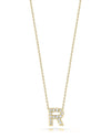 Roberto Coin 18K Tiny Treasures Diamond Love Letter Necklace