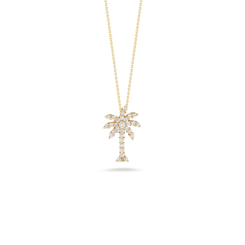 Roberto Coin Large Diamond Palm Tree Pendant
