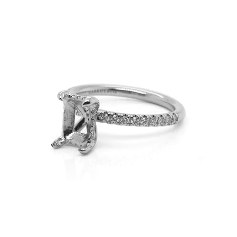 Gabriel & Co. 14k White Gold Diamond Engagement Ring