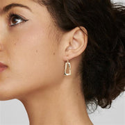 Ippolita Classico Small Wavy Open Shape Earrings - 18k Yellow Gold