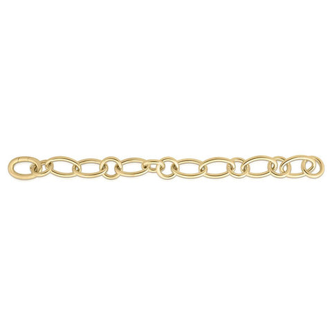 Roberto Coin 18k Yellow Gold Oval & Round Link Bracelet