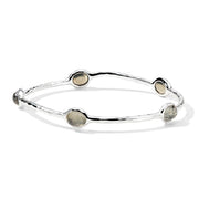 Ippolita Sterling Silver 5-Stone Bangle Bracelet