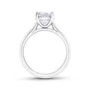 14k White Gold Soliatire Engagement Ring Mounting