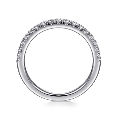 Gabriel & Co. 14k White Gold Diamond Band - .31cttw