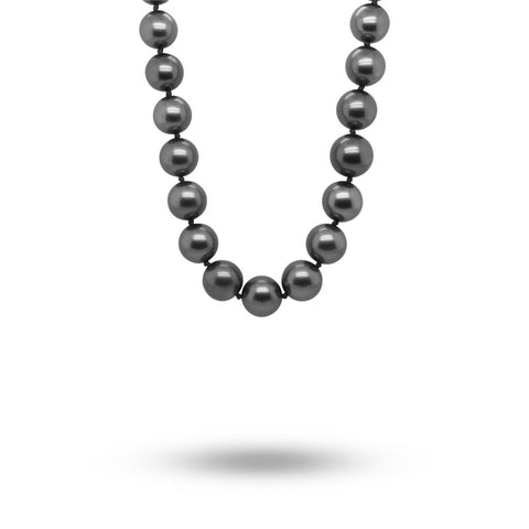 Tahitian Pearl Strand With White A Gold Ball Clasp