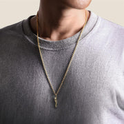 Gabriel & Co 14k Yellow Gold Italian Horn Pendant