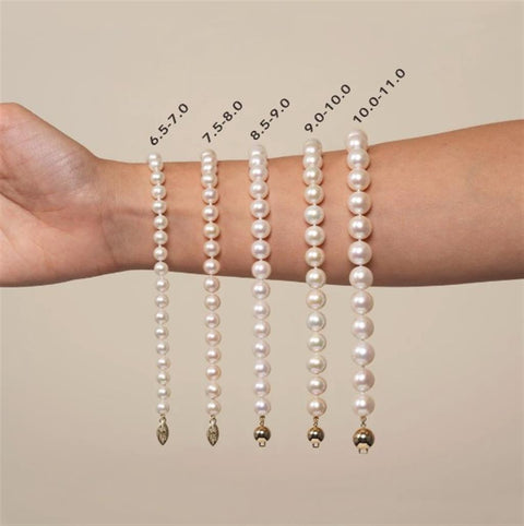 Mikimoto 7.5mm x 7mm Pearl Bracelet