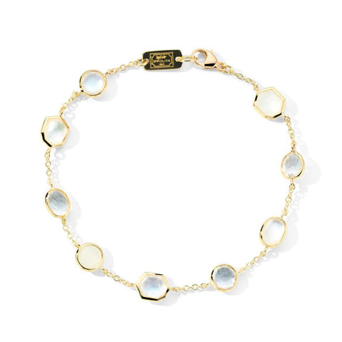 Ippolita Rock Candy 9-Stone Bracelet in 18K Gold