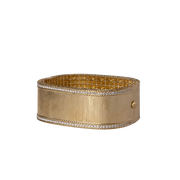 Roberto Coin 18k Yellow Gold Princess Satin Square Bangle Bracelet