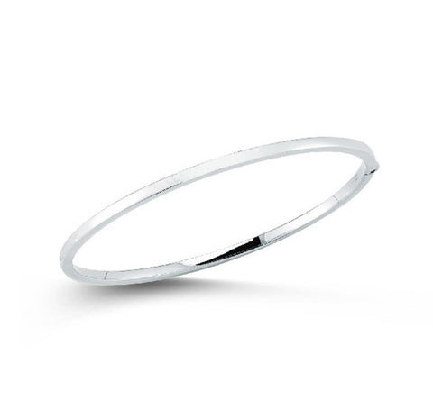 Roberto Coin 18k White Gold Gold Bangle