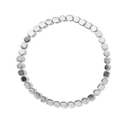 Ippolita Classico Hammered Surface Flexible Necklace - 925 Silver
