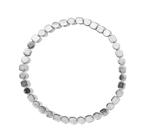 Ippolita Classico Hammered Surface Flexible Necklace - 925 Silver