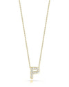 Roberto Coin 18K Tiny Treasures Diamond Love Letter Necklace
