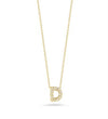 Roberto Coin 18K Tiny Treasures Diamond Love Letter Necklace