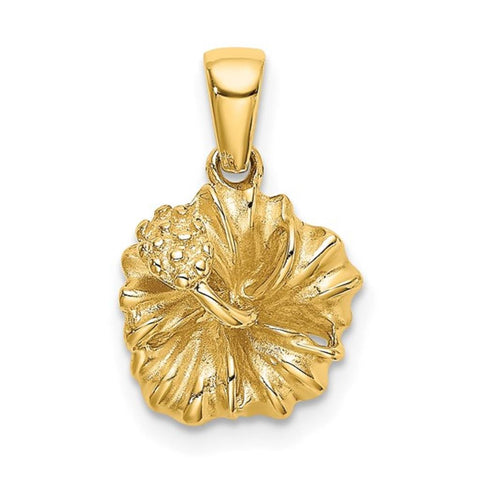 Jewelers Trade Shop Hibiscus Flower Necklace