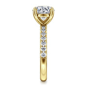 Gabriel & Co. Winslow - 14K Yellow Gold Diamond Engagement Ring Mounting - .34cttw