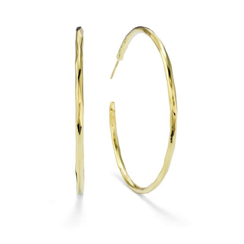 Ippolita Classico Large Squiggle Hoop Earrings in 18K Gold