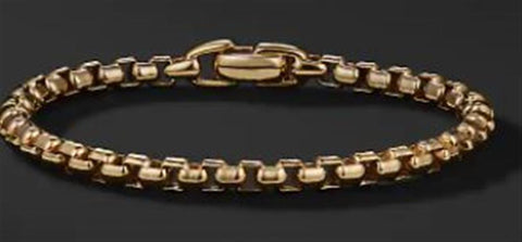 Precious Metal (No Stones) Bracelets - Men