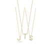 Roberto Coin 18K Tiny Treasures Diamond Love Letter Necklace