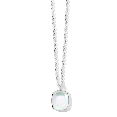 Ippolita Rock Candy Cushion-Cut Pendant Necklace in Sterling Silver 16-18"