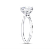 14k White Gold Soliatire Engagement Ring Mounting