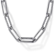 Gabriel & Co. Sterling Silver Oval Link Chain