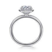 Gabriel & Co Cassi - 14K White Gold Round Diamond Engagement Ring