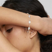 Ippolita Sterling Silver Mother-of-pearl Station Bracelet