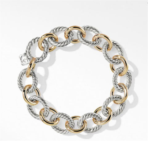 Mixed Metals (No Stones) Bracelet