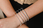 White Gold 5CT Diamond Tennis Bracelet