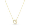 Roberto Coin 18K Tiny Treasures Diamond Love Letter Necklace