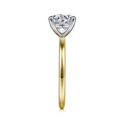 Gabriel & Co.14K Yellow Gold Soliatire Engagement Ring Mounting