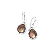 Ippolita Sterling Silver Black Shell Teardrop Earrings