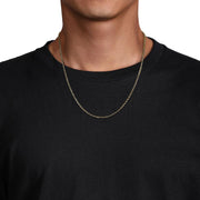 Gabriel & Co. 14K Yellow Gold Mens Link Chain Necklace